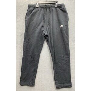 Nike Club Fleece Sportswear Jogger Sweatpants Men's Drawstring Black Size XL
